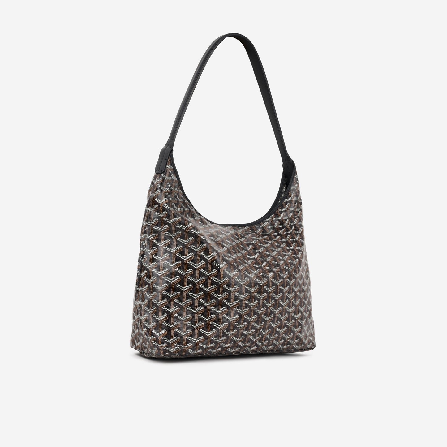 Goyard Bohème Hobo Bag - Black Goyardine | Palladium Hardware