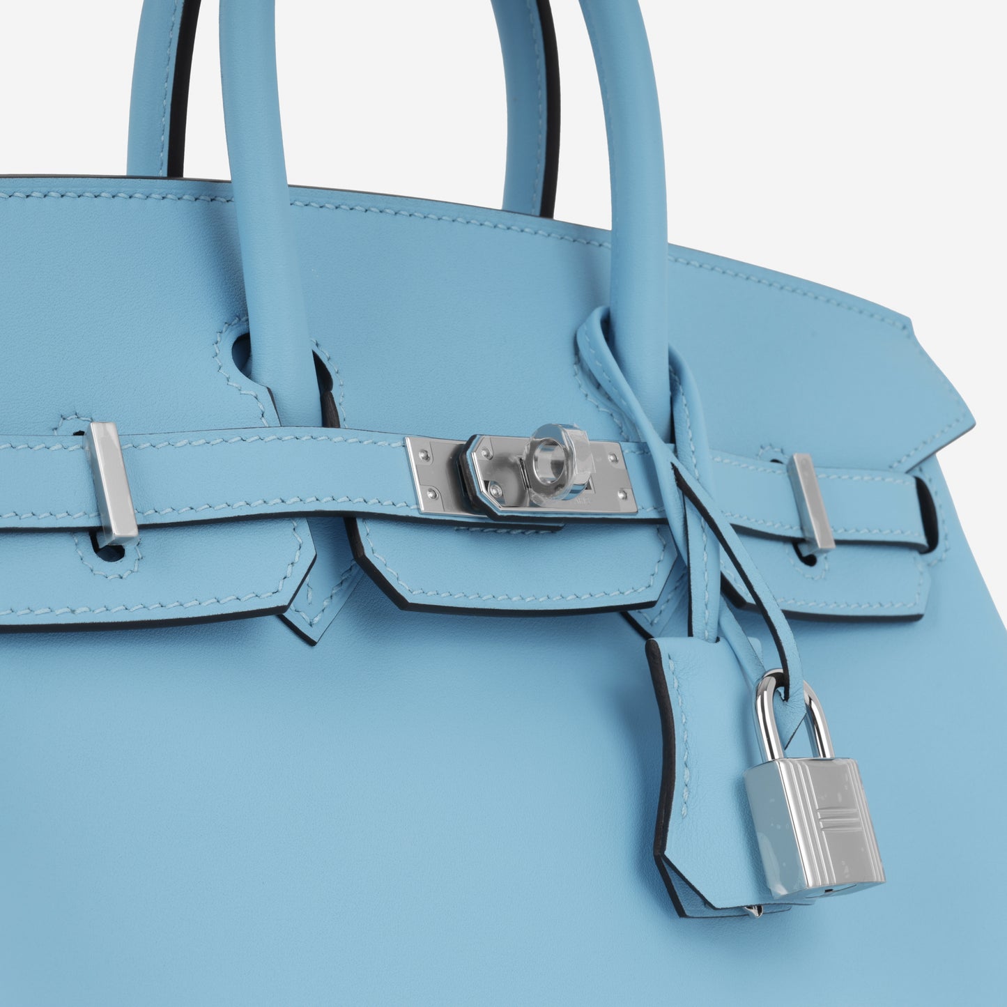 Hermès Birkin 25 - Celeste Swift | Palladium Hardware