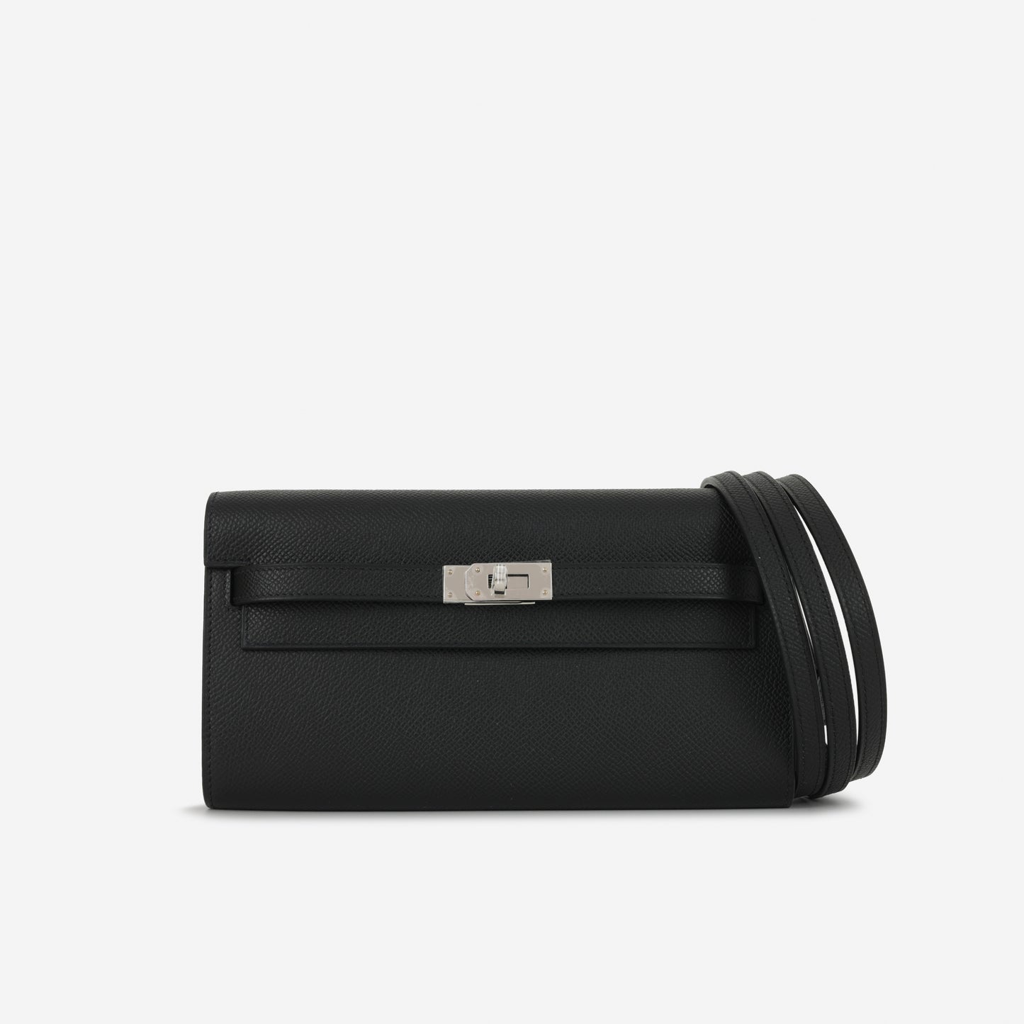 Hermès Kelly To Go Wallet - Noir Epsom | Palladium Hardware