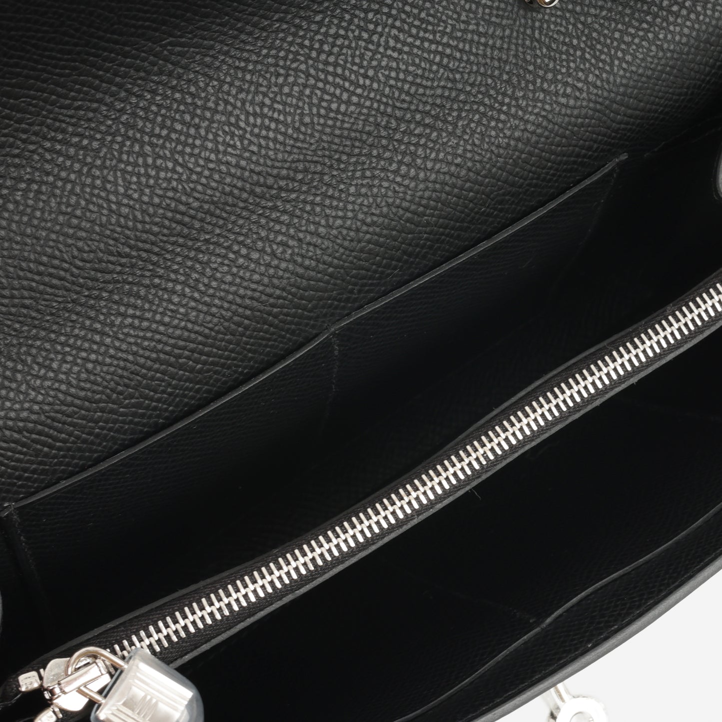 Hermès Kelly To Go Wallet - Noir Epsom | Palladium Hardware