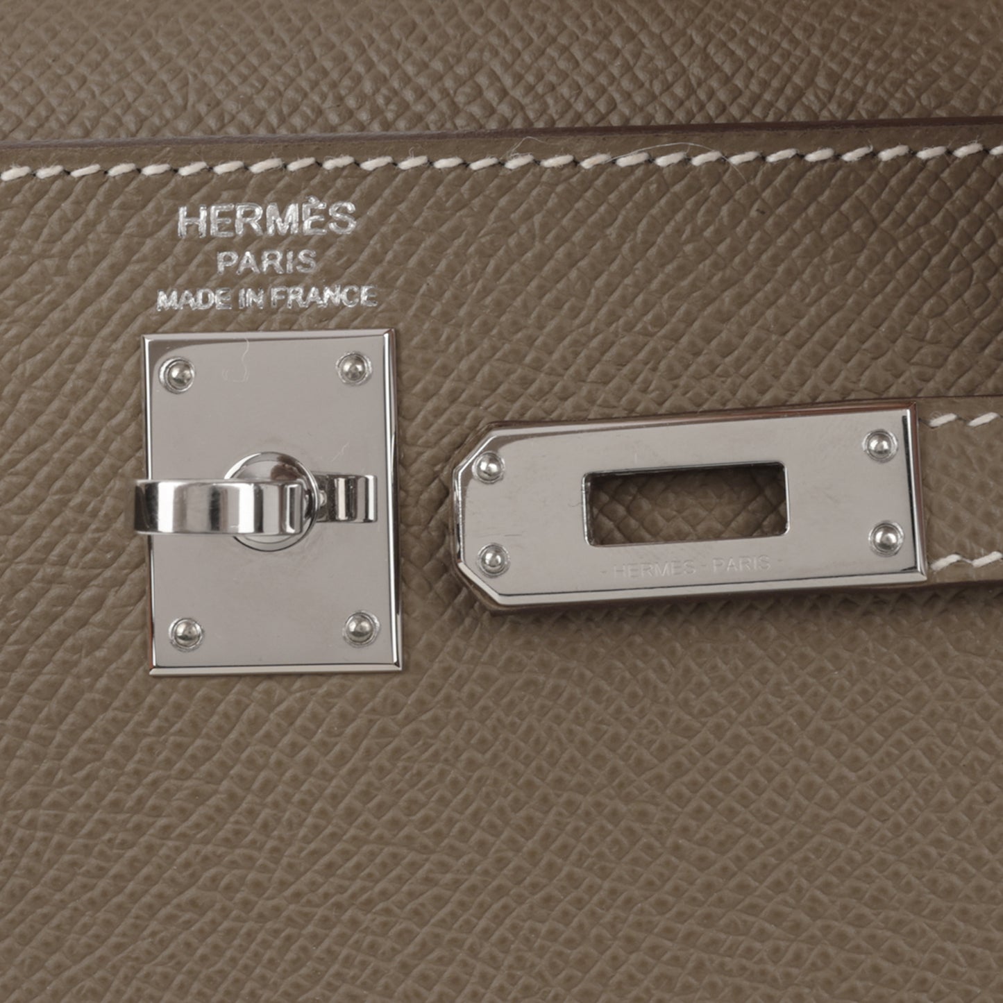 Hermès Kelly 25 - Etoupe Epsom | Palladium Hardware