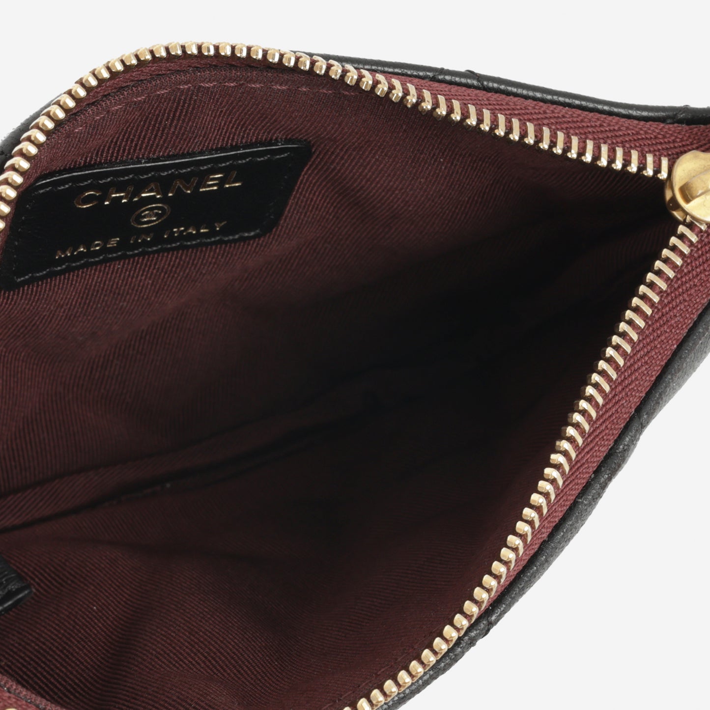 Chanel Mini O Case - Black Lambskin | Gold Hardware