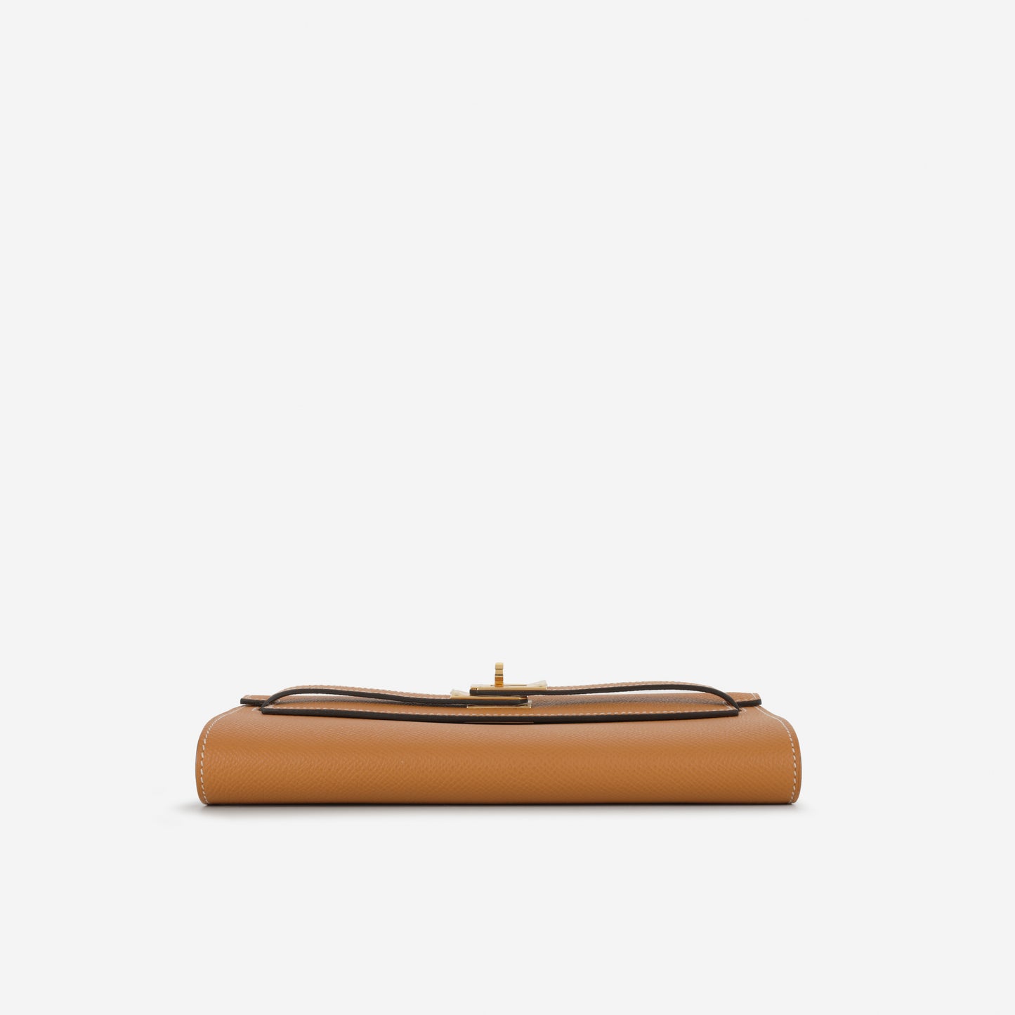 Hermès Kelly To Go Wallet - Toffee Epsom | Gold Hardware
