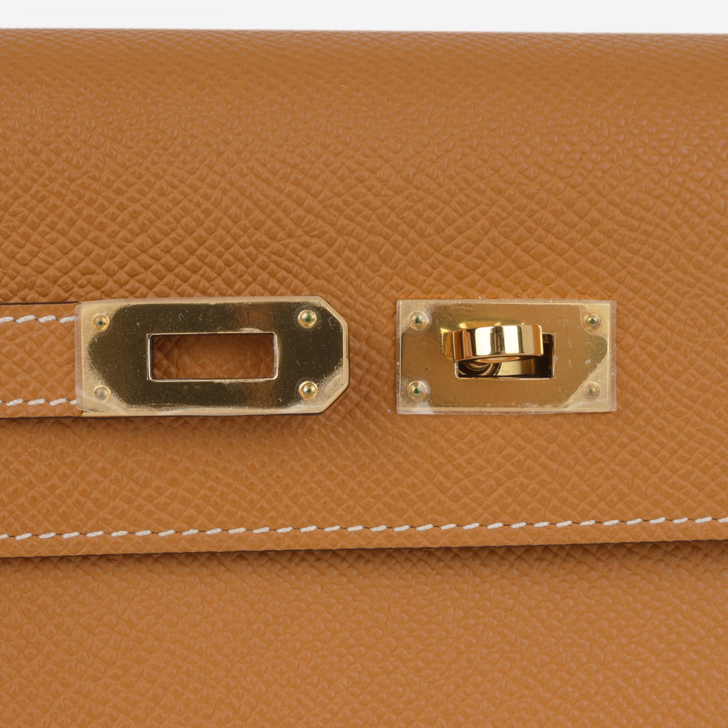 Hermès Kelly To Go Wallet - Toffee Epsom | Gold Hardware