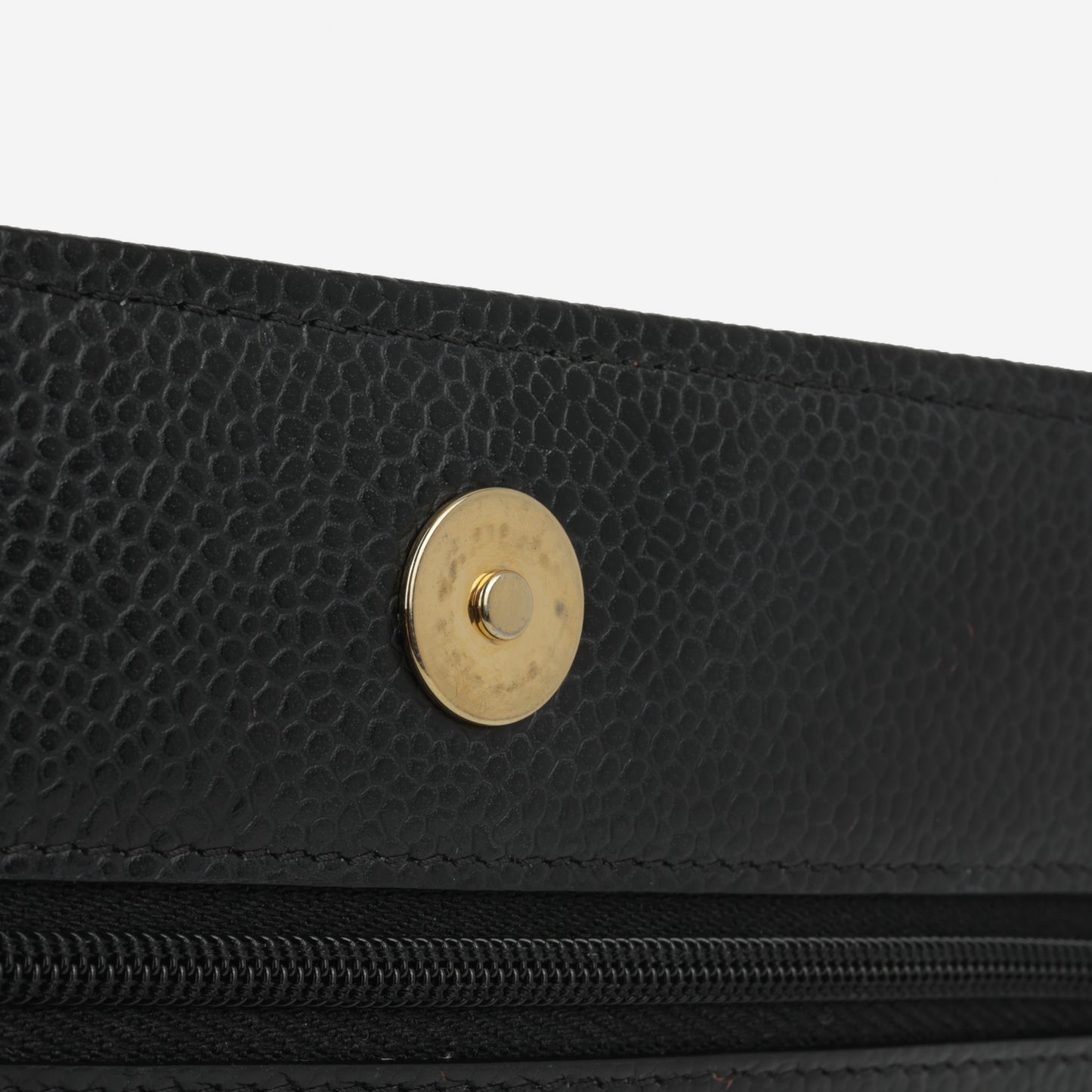 Chanel Classic Wallet on Chain - Black Caviar | Gold Hardware