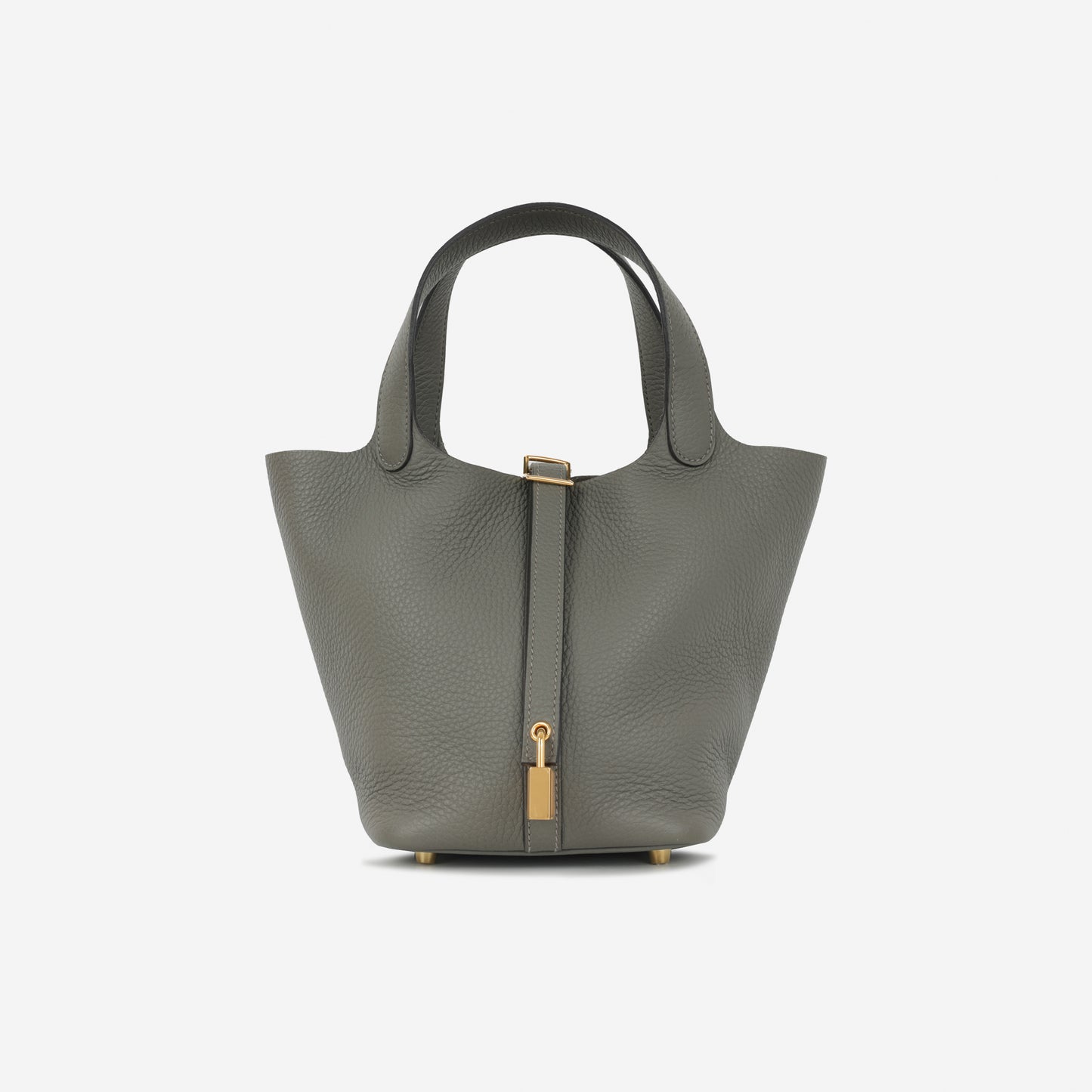 Hermès Picotin 18 - Gris Meyer Clemence | Gold Hardware