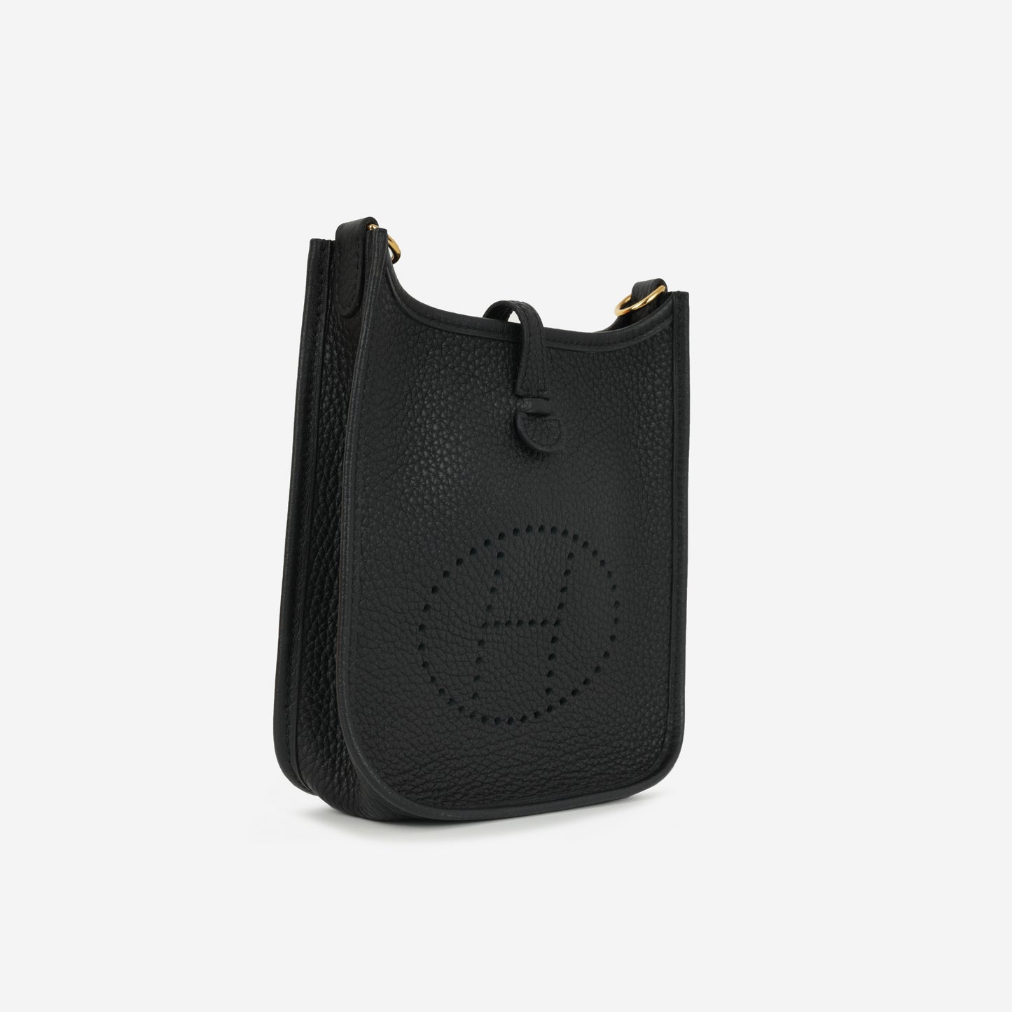 Hermès Evelyne TPM - Noir Clemence | Gold Hardware