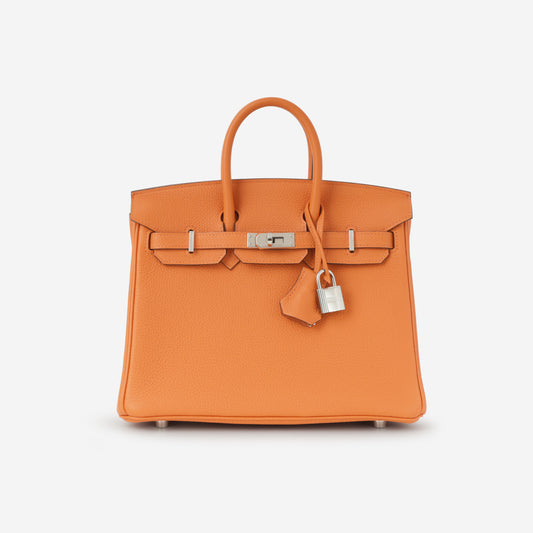 Hermès Birkin 25 - Orange Togo | Palladium Hardware