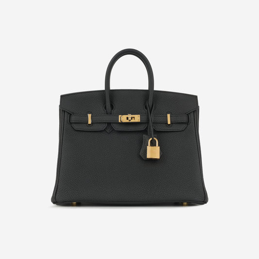 Hermès Birkin 25 - Noir Togo | Gold Hardware