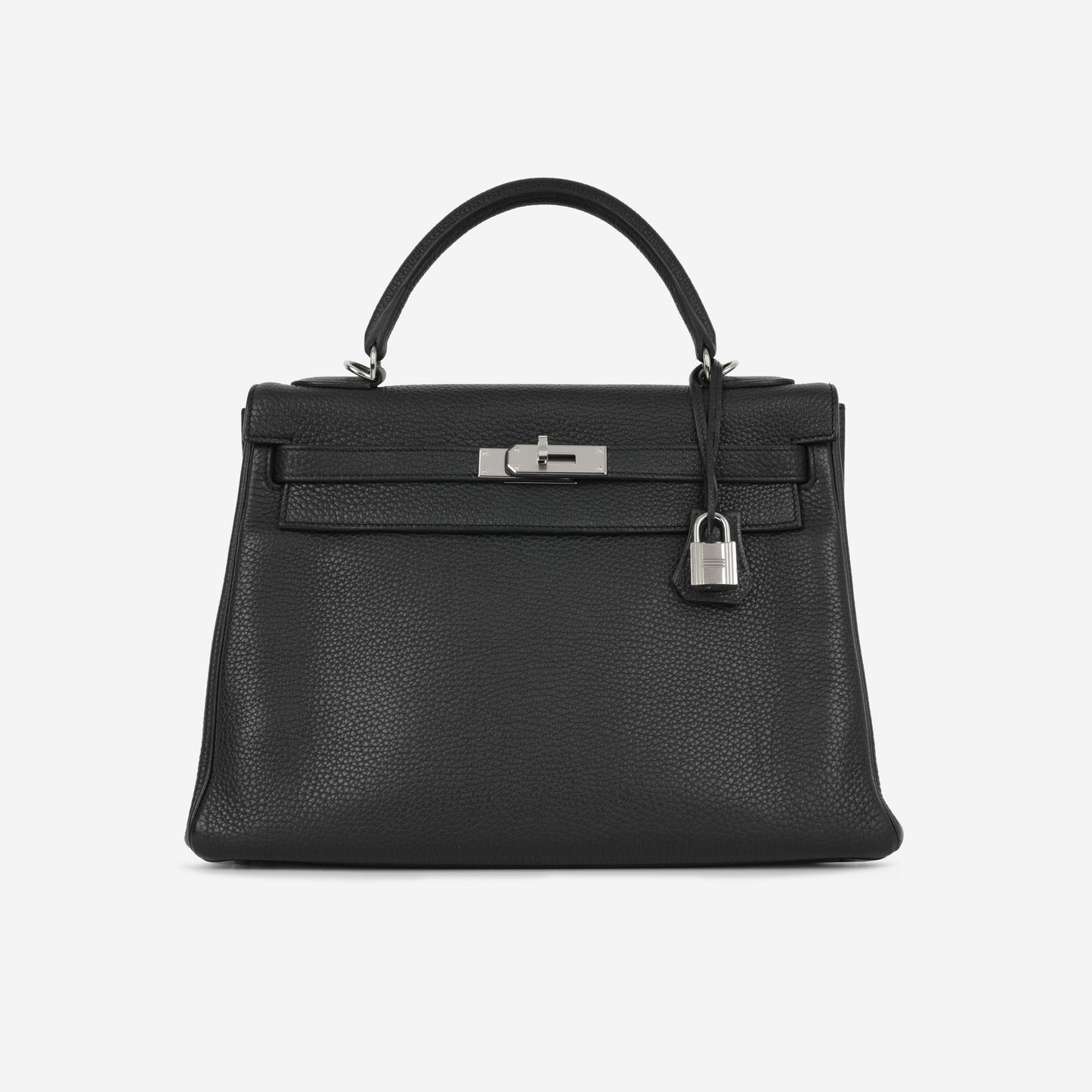 Hermès Kelly 32 - Noir Togo | Palladium Hardware