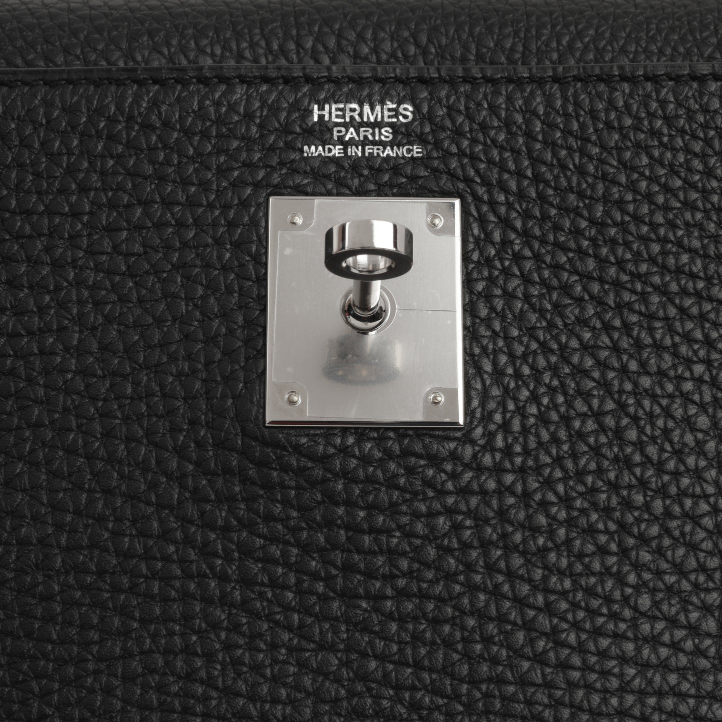 Hermès Kelly 32 - Noir Togo | Palladium Hardware