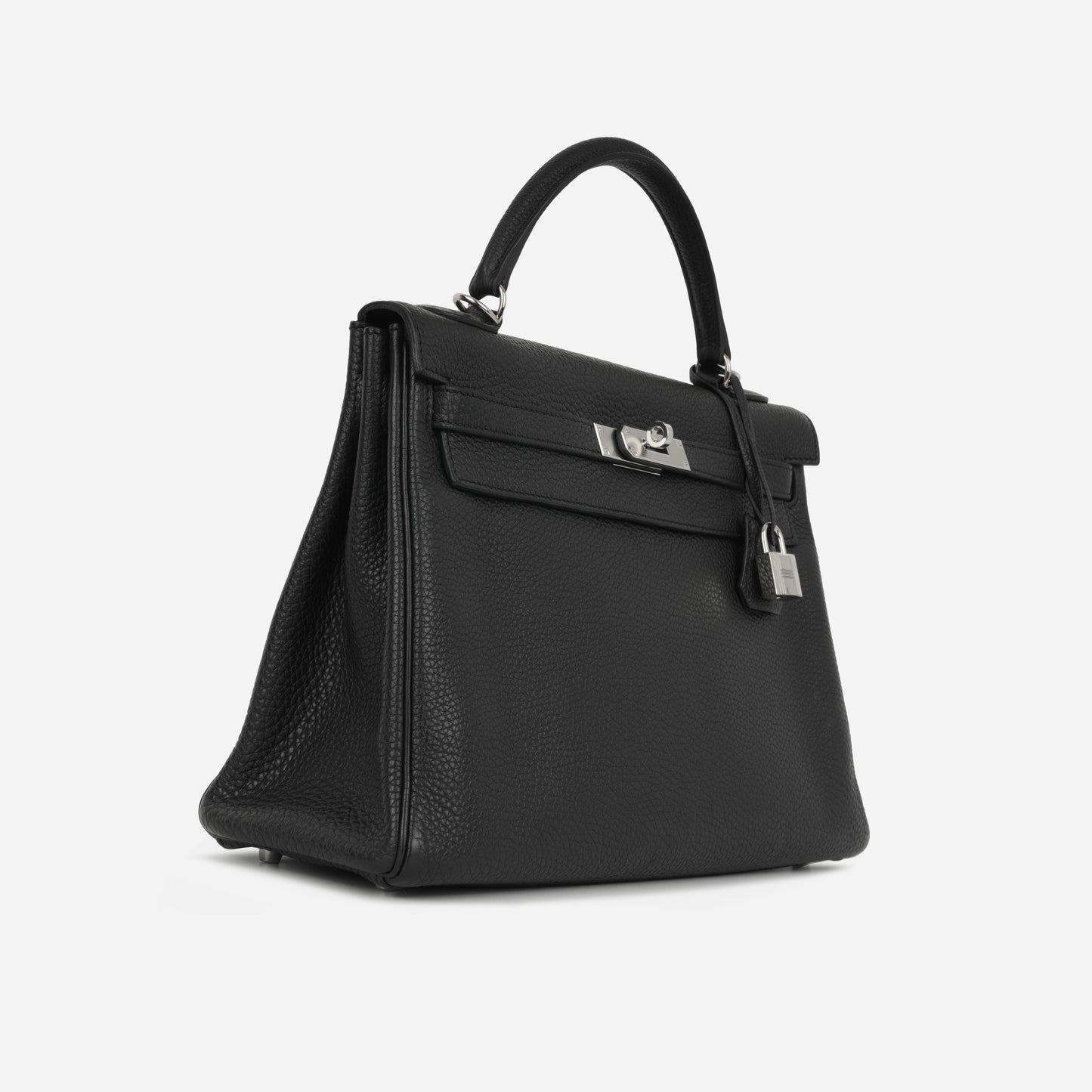 Hermès Kelly 32 - Noir Togo | Palladium Hardware
