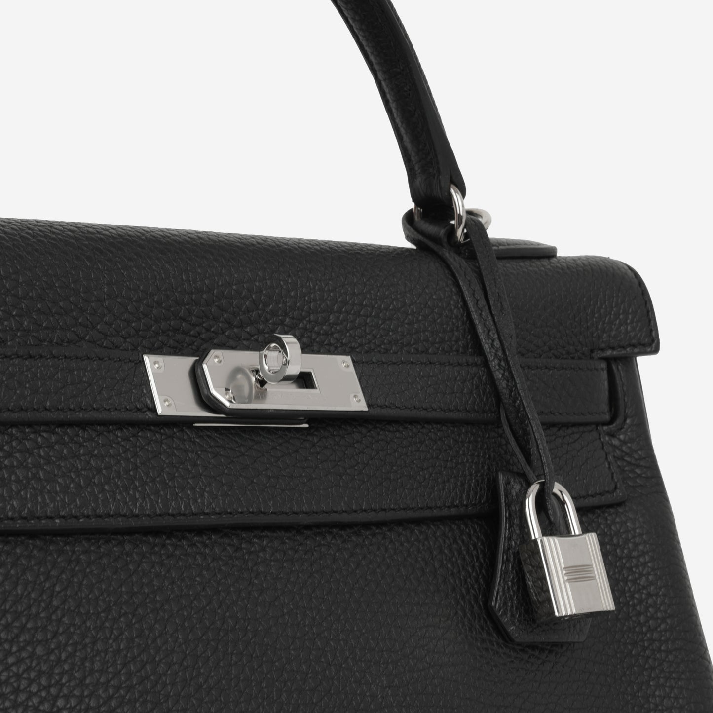 Hermès Kelly 32 - Noir Togo | Palladium Hardware