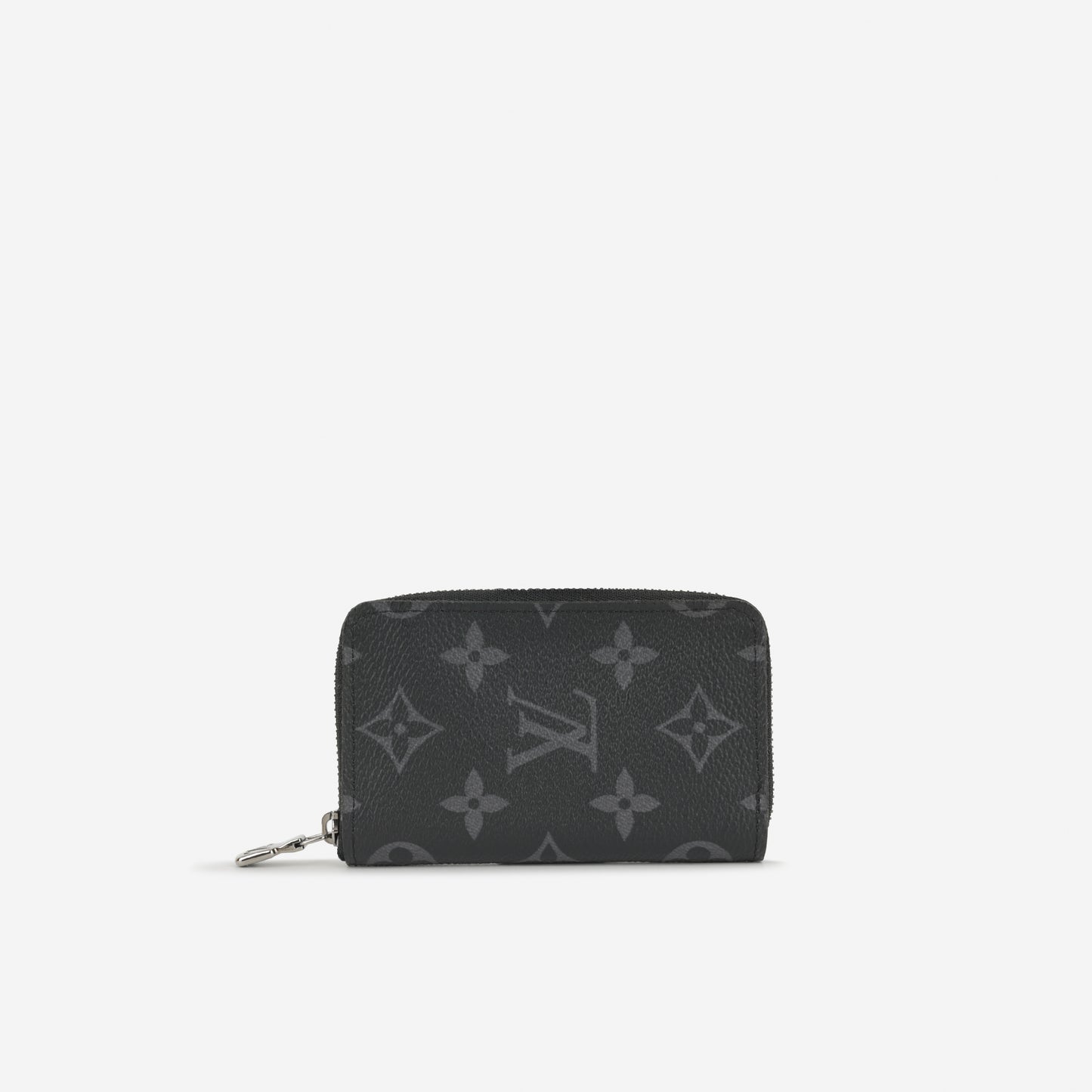 Louis Vuitton Zippy Coin Purse - Monogram Eclipse | Silver Hardware