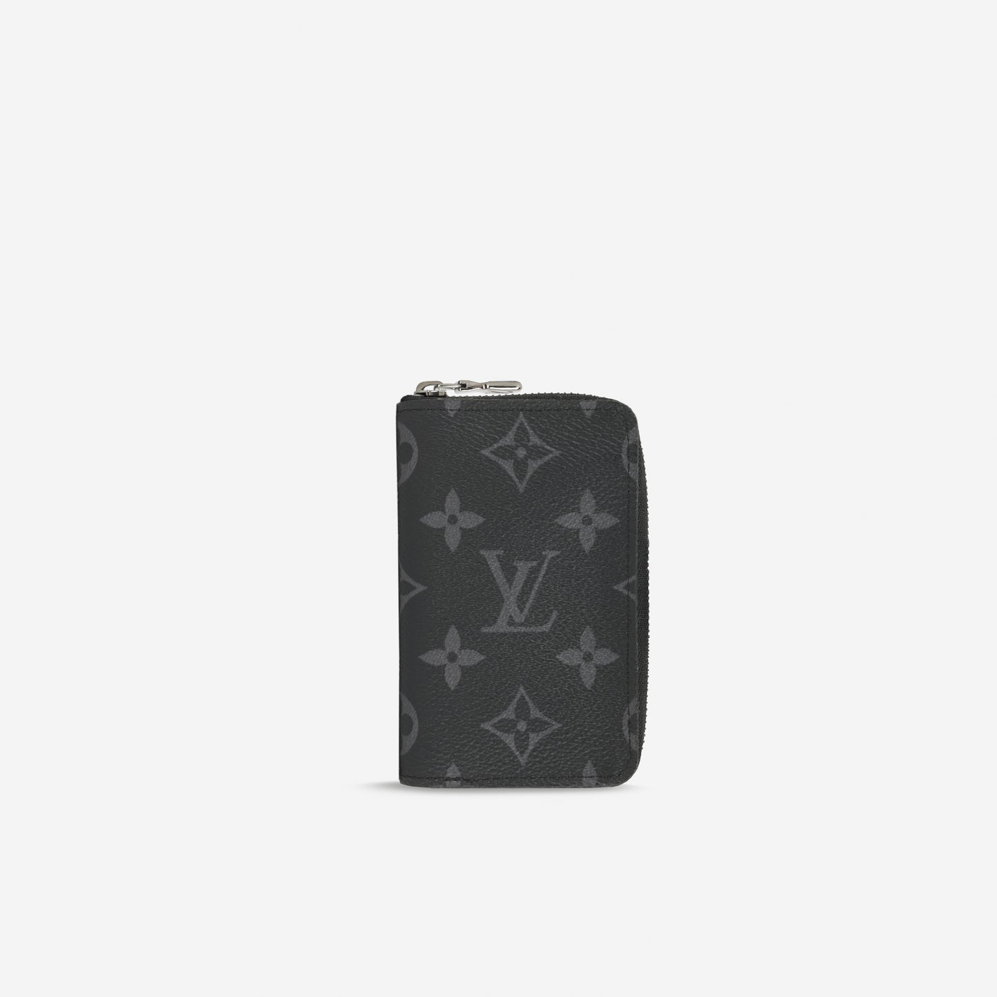 Louis Vuitton Zippy Coin Purse - Monogram Eclipse | Silver Hardware