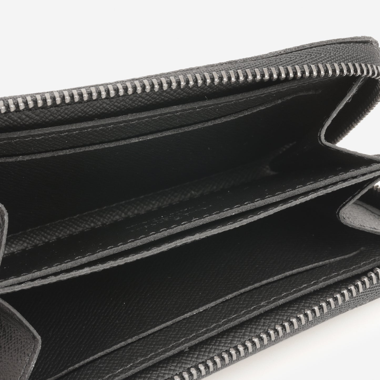 Louis Vuitton Zippy Coin Purse - Monogram Eclipse | Silver Hardware