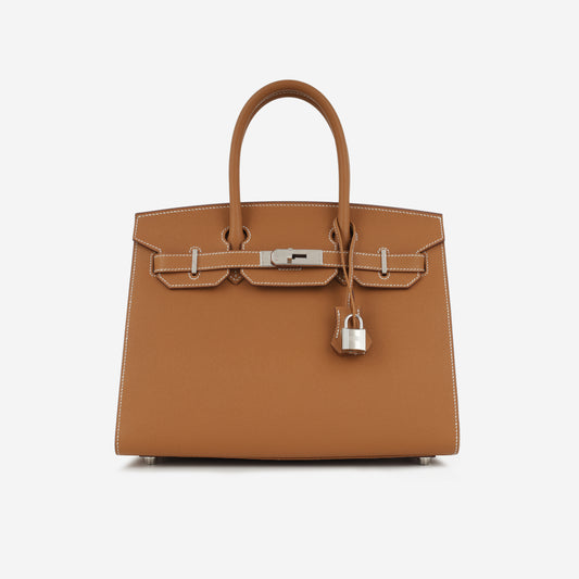 Hermès Birkin 30 - Gold Epsom | Palladium Hardware