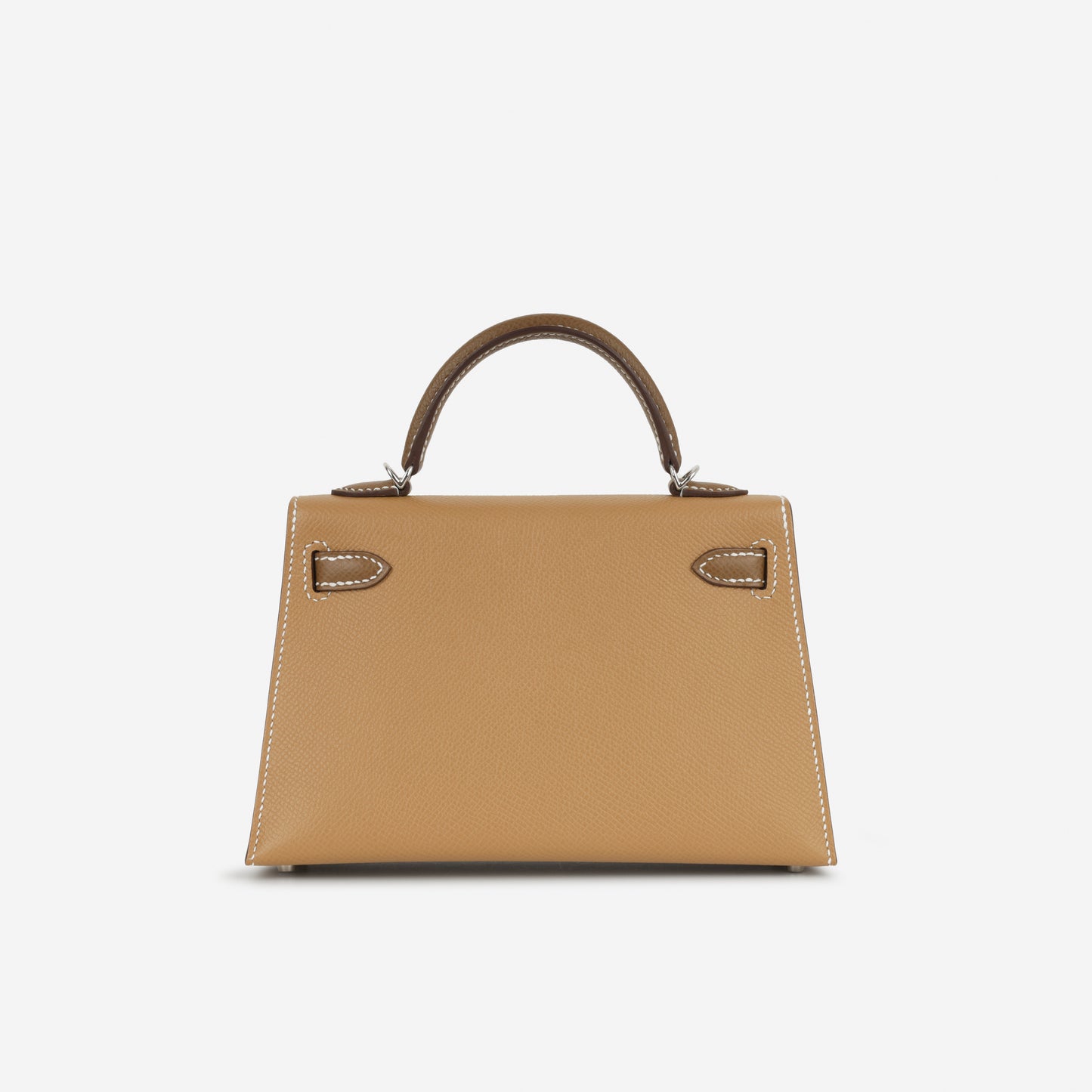 Hermès HSS Mini Kelly - Biscuit / Alezan Epsom | Palladium Hardware