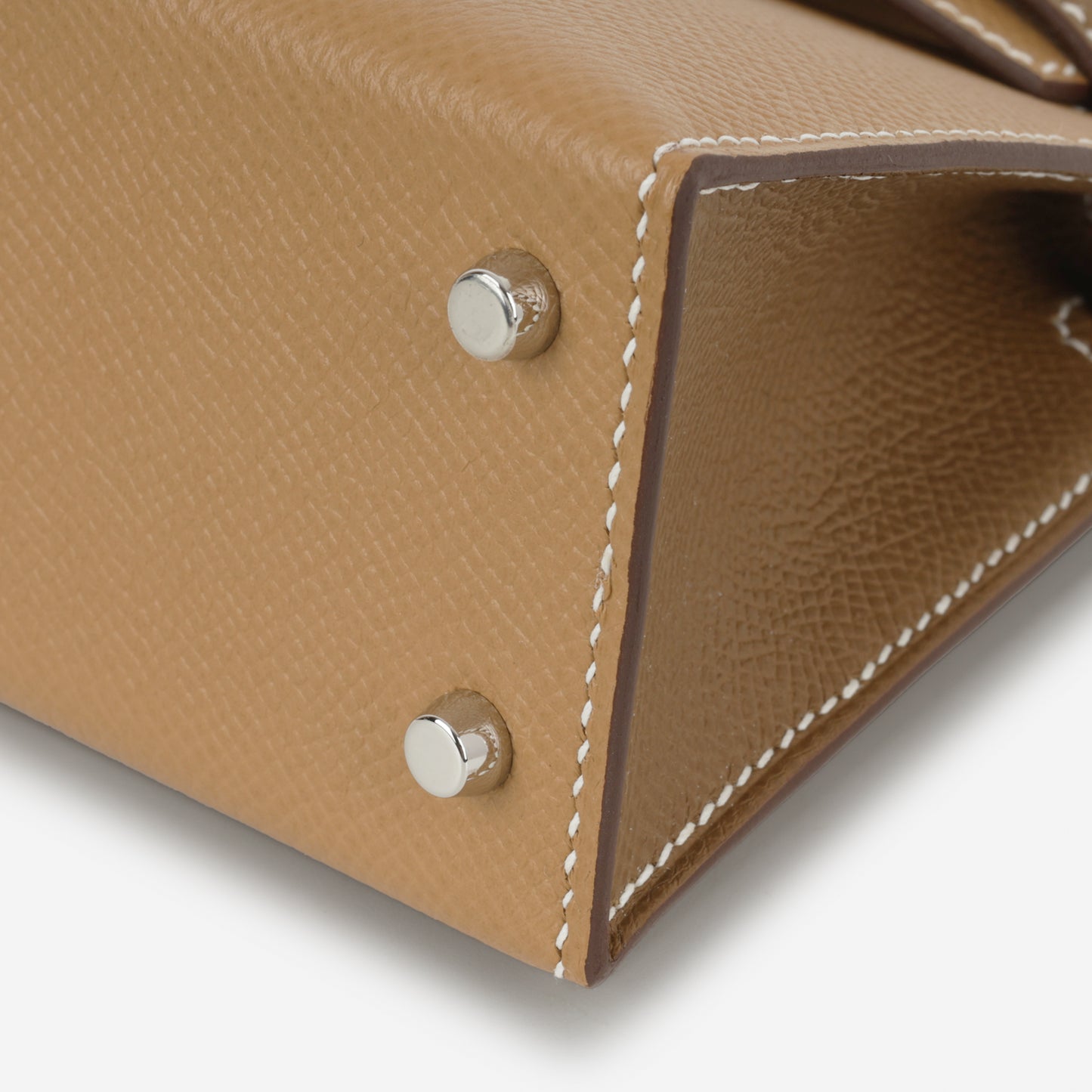 Hermès HSS Mini Kelly - Biscuit / Alezan Epsom | Palladium Hardware