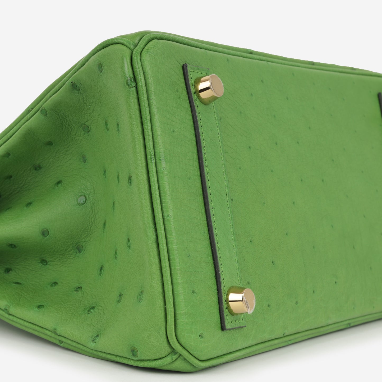 Hermès Birkin 25 - Vert Yucca Ostrich | Gold Hardware