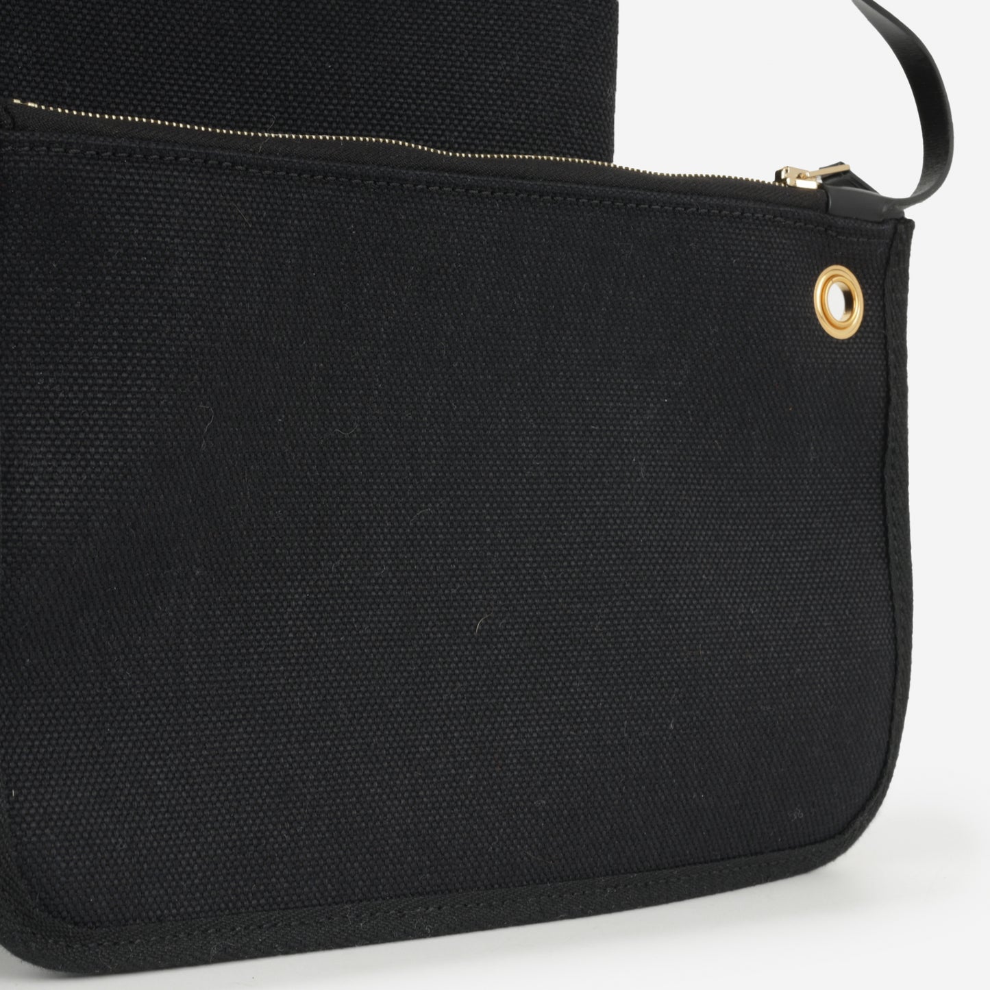 Hermès Herbag 31 - Noir Canvas / Hunter | Gold Hardware