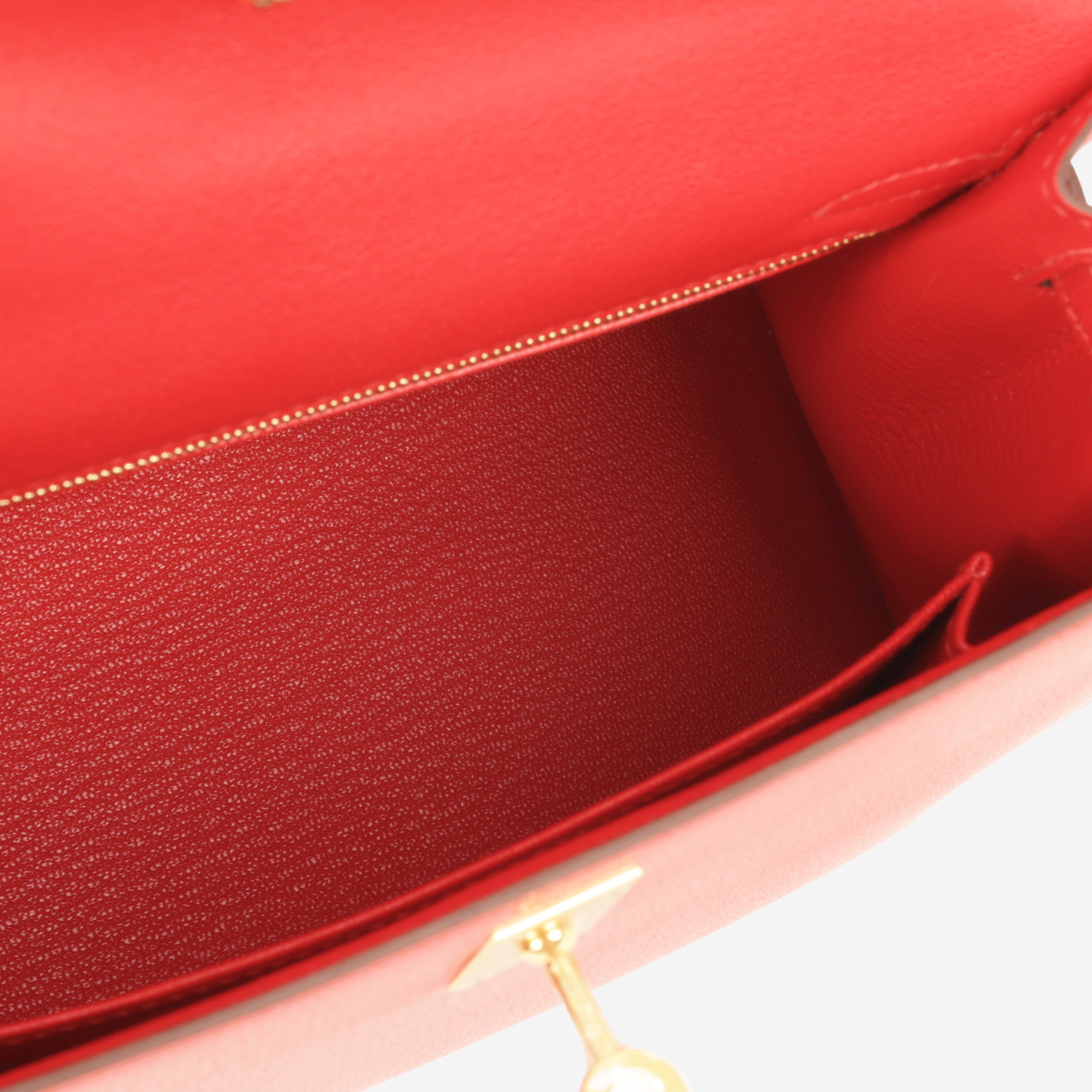 HERMES エルメス カシミヤ ニット トップス ワインレッド Hermès Kelly 25 - Rouge De Coeur Chevre Chamkila | Gold Hardware