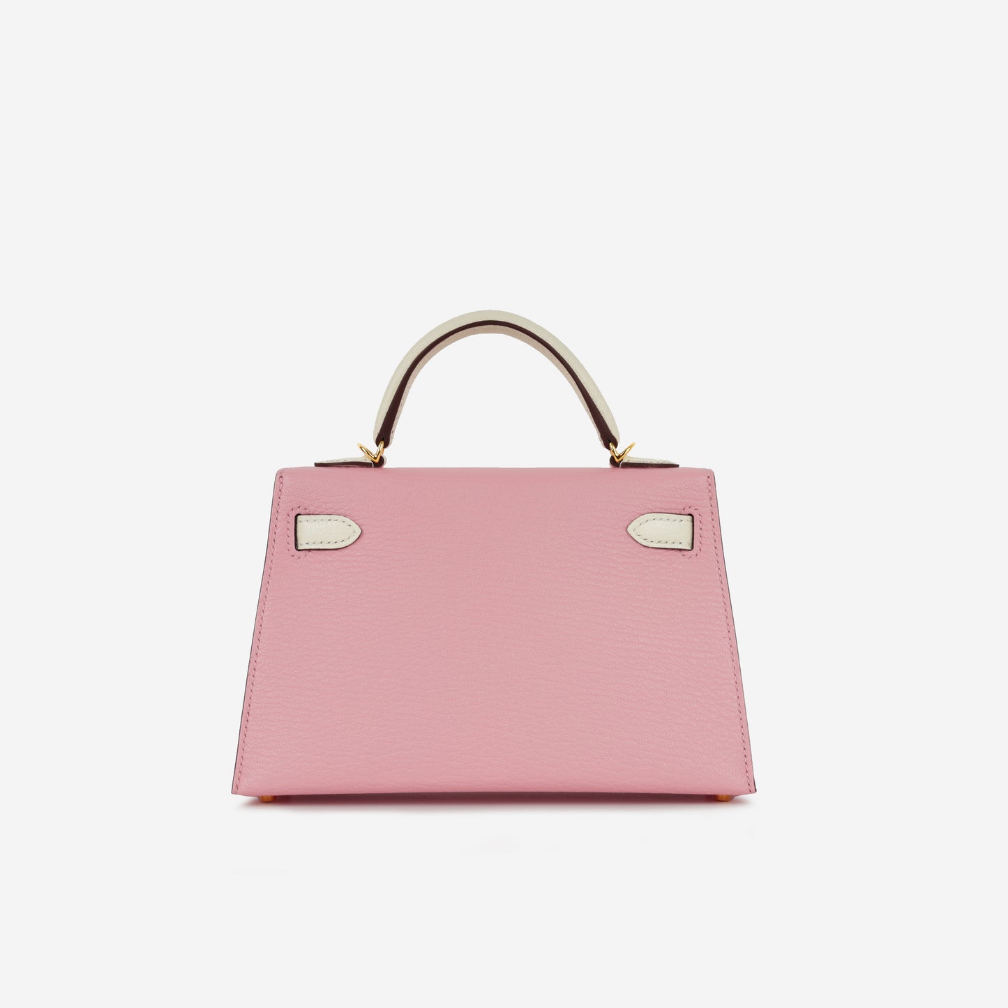 HSS Kelly 20 - Rose Sakura / Craie Chevre Mysore | Gold Hardware - Bagista