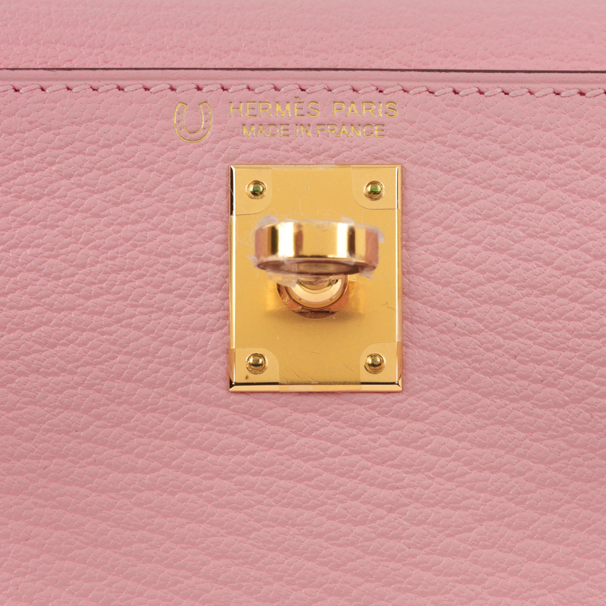 HSS Kelly 20 - Rose Sakura / Craie Chevre Mysore | Gold Hardware - Bagista