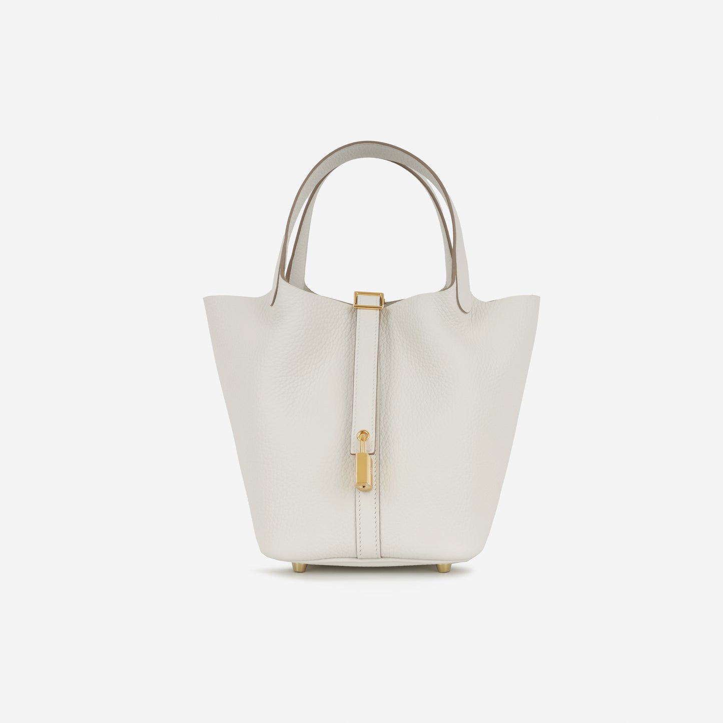 Hermès Picotin 18 - Gris Pale Clemence | Gold Hardware