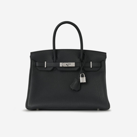 Hermès Birkin 30 - Black Togo | Palladium Hardware