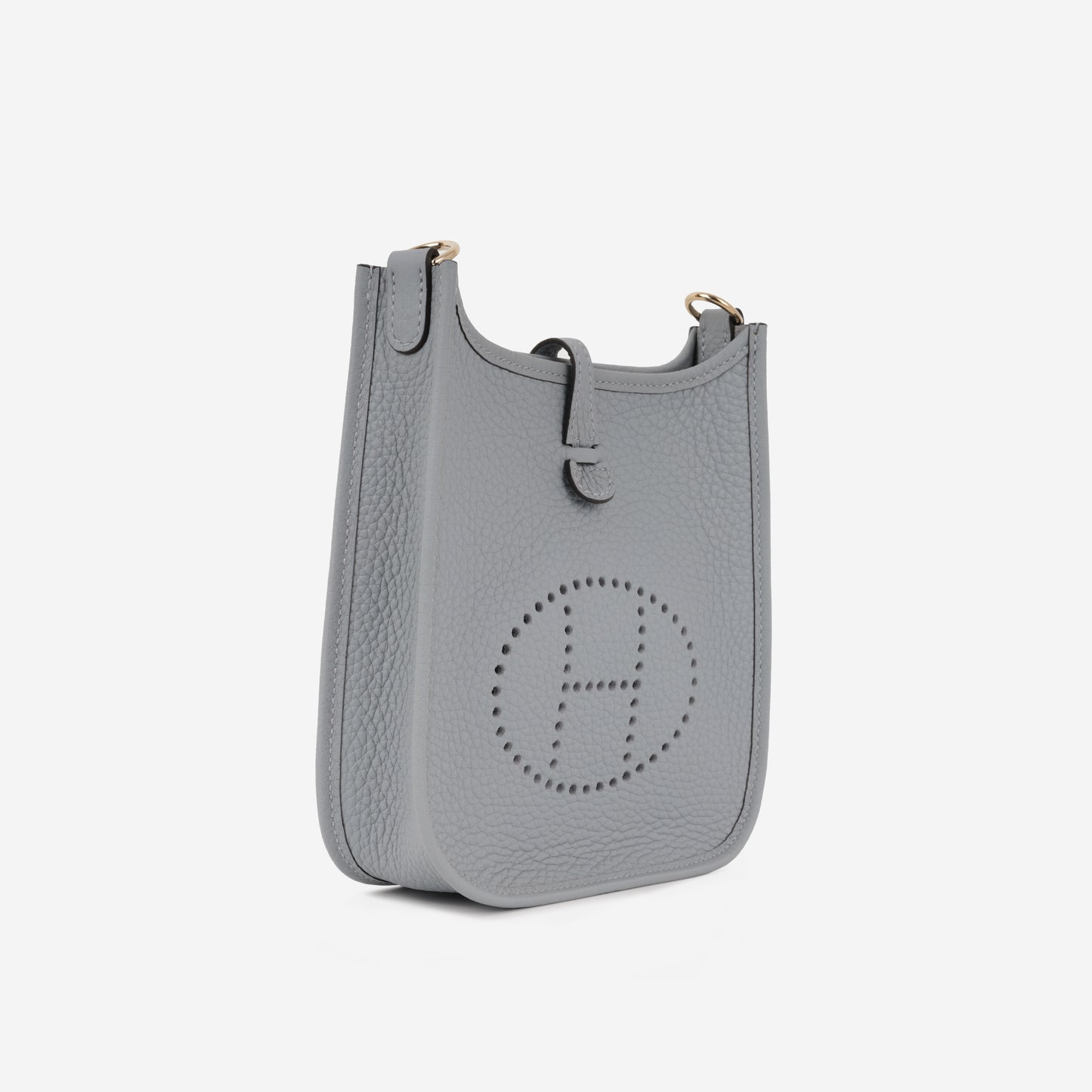 Hermès Evelyne TPM - Gris Pantin Clemence | Permabrass Hardware