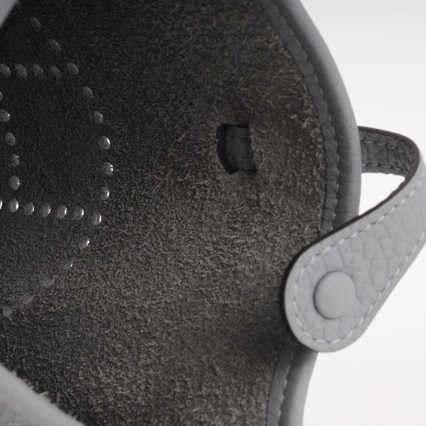 Hermès Evelyne TPM - Gris Pantin Clemence | Permabrass Hardware