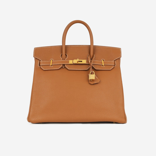 Hermès Vintage Birkin Hac 32 - Gold Togo | Gold Hardware