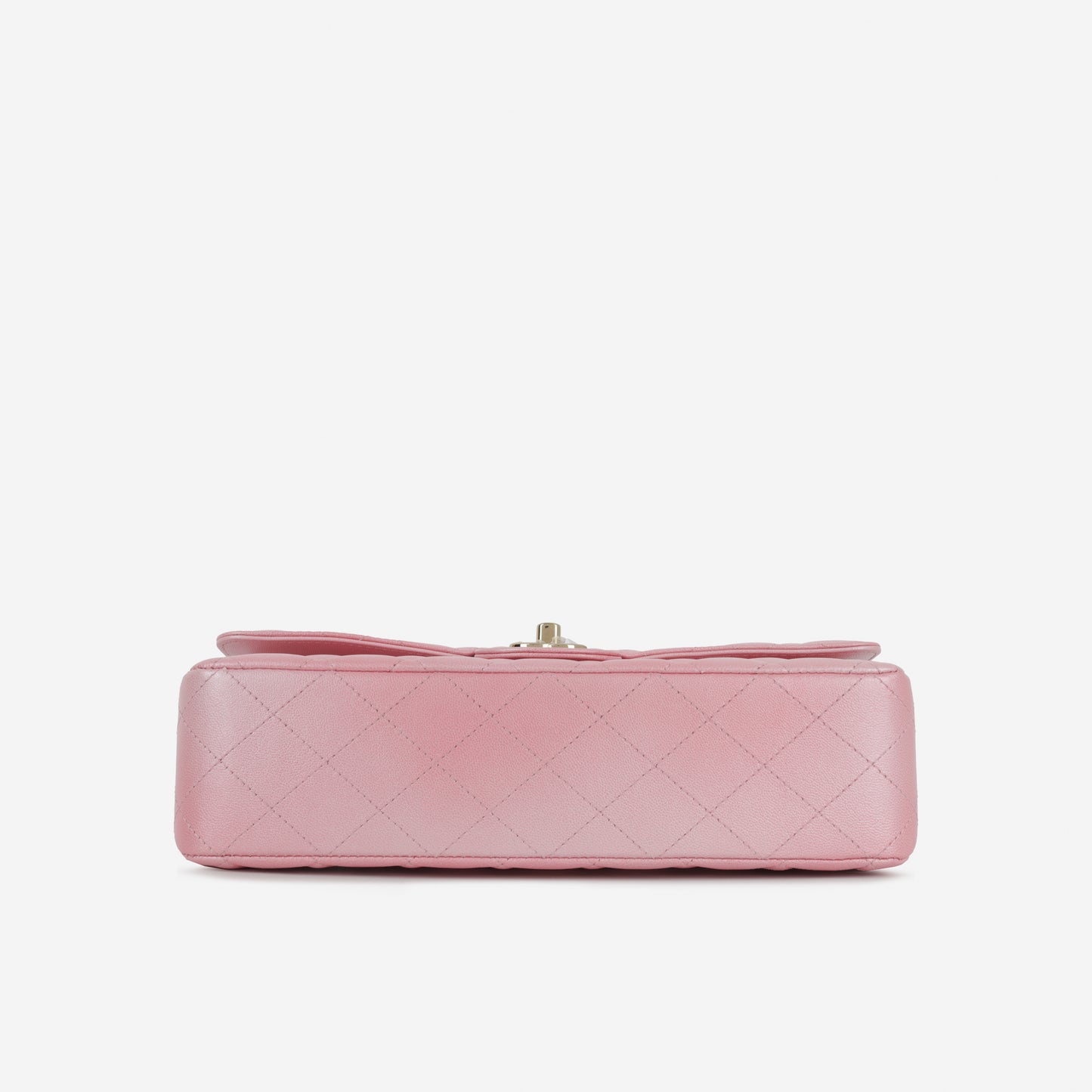 Chanel 23S Medium Classic Flap - Iridescent Pink Lambskin | Champagne Gold Hardware