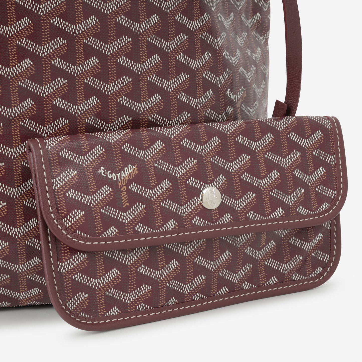 Goyard Saint Louis PM - Bordeaux Goyardine | Palladium Hardware
