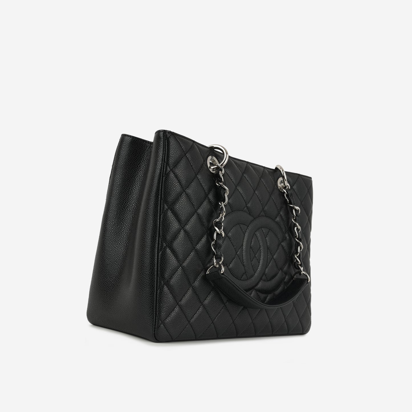 Chanel GST - Black Caviar | Silver Hardware (2014)