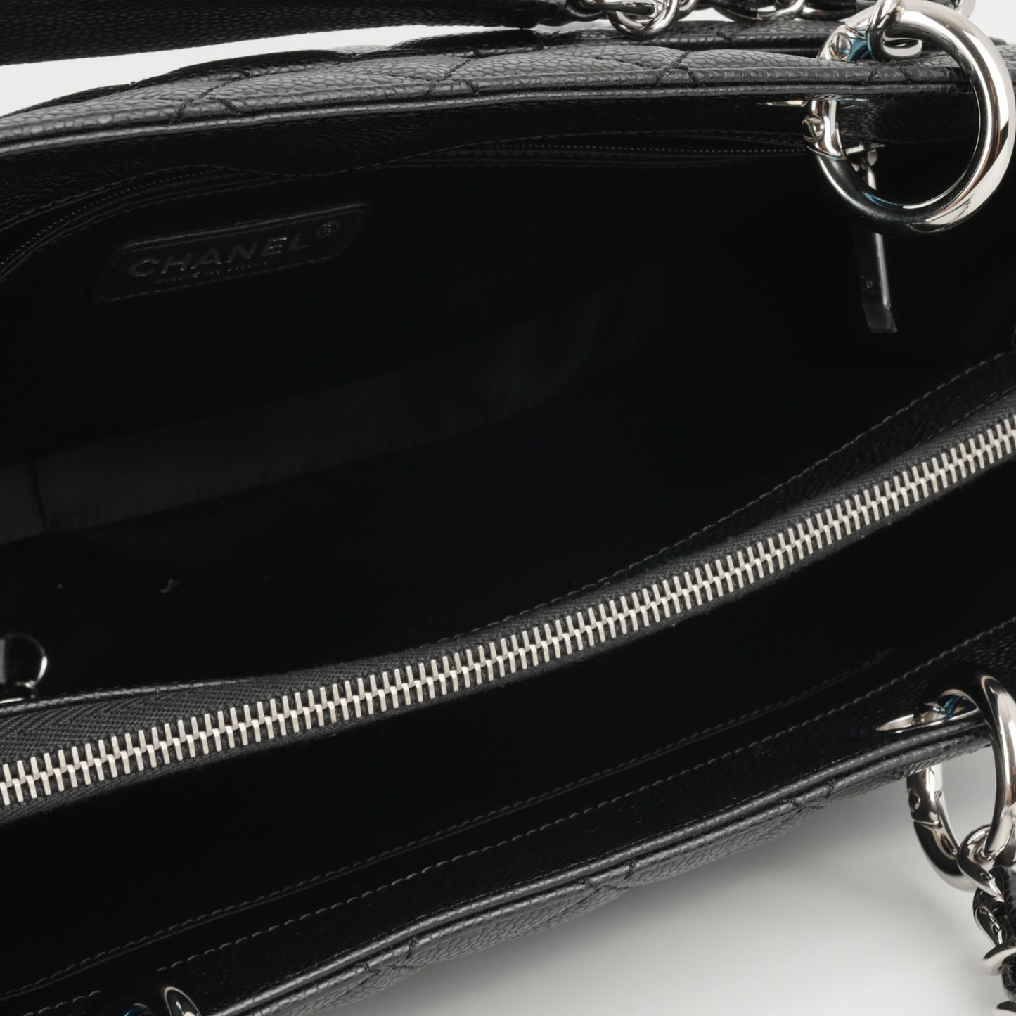 Chanel GST - Black Caviar | Silver Hardware (2014)