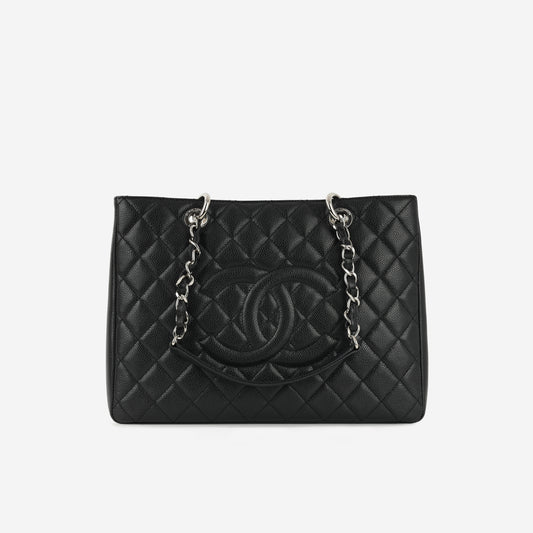 Chanel GST - Black Caviar | Silver Hardware (2014)