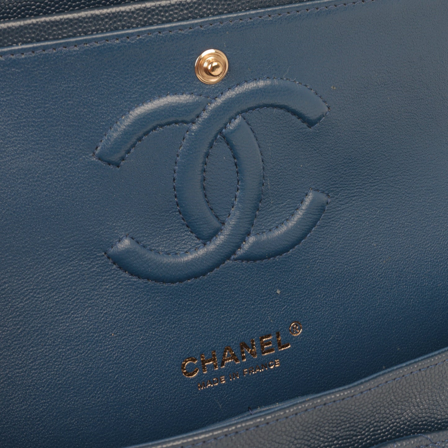Chanel Medium Classic Flap - Navy Caviar | Gold Hardware (2019)