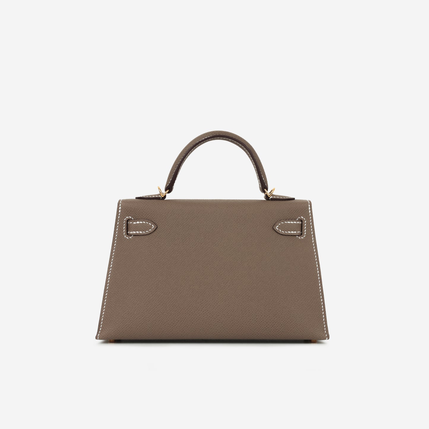Hermès Mini Kelly - Etoupe Epsom | Gold Hardware