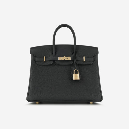 Hermès Birkin 25 - Noir Togo | Permabrass Hardware