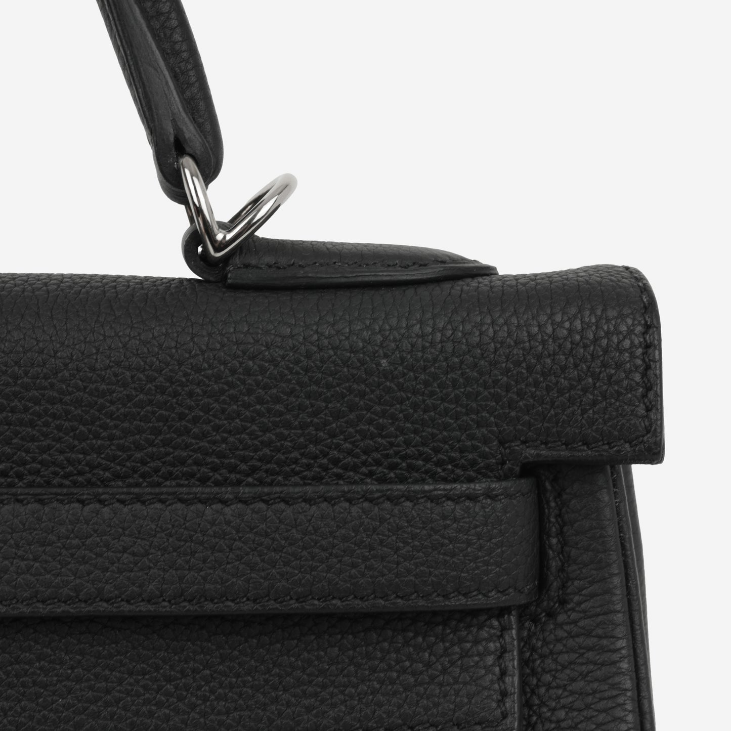 Hermès Kelly 32 - Noir Togo | Palladium Hardware