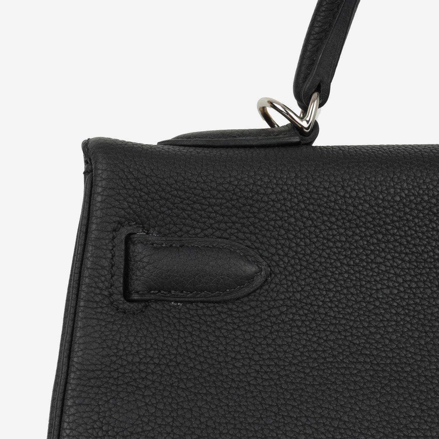 Hermès Kelly 32 - Noir Togo | Palladium Hardware