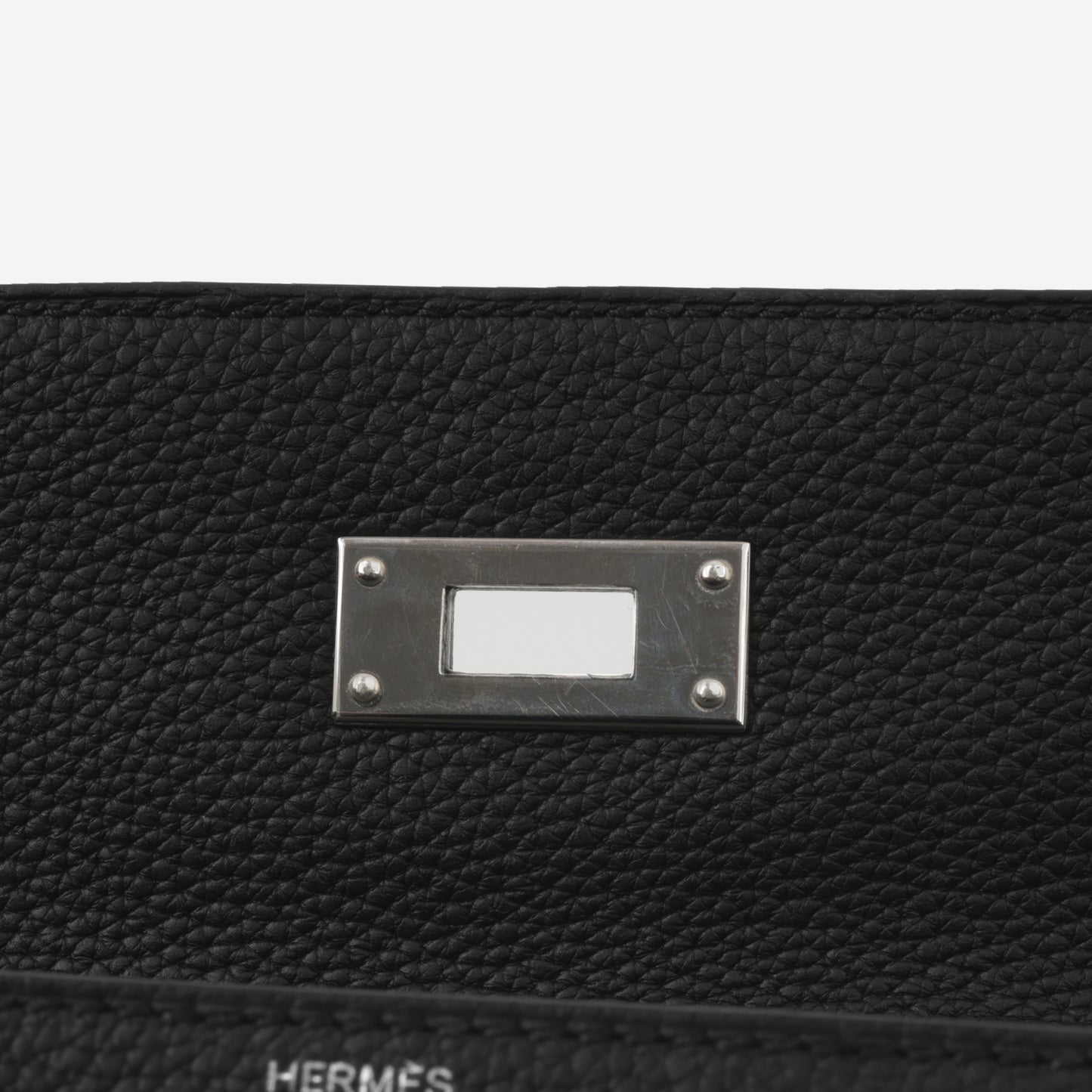 Hermès Kelly 32 - Noir Togo | Palladium Hardware
