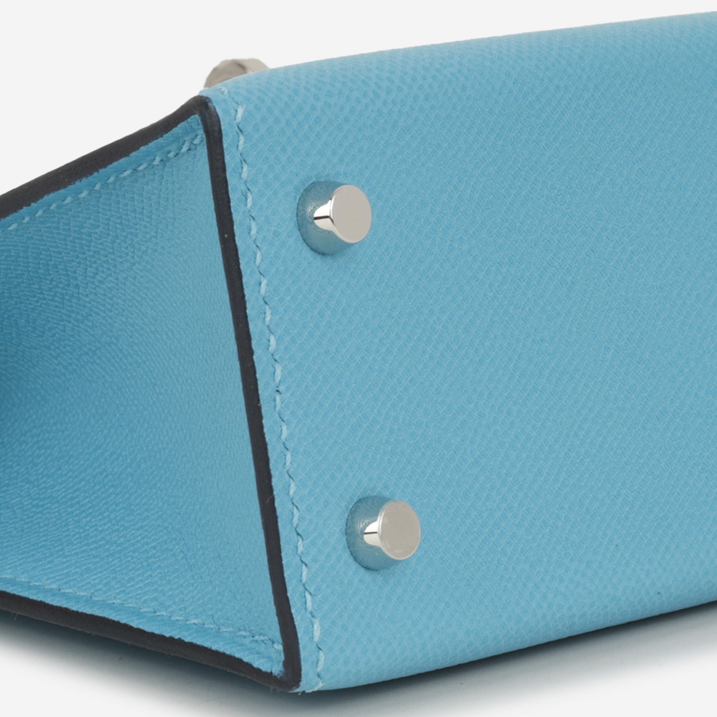 Hermès Mini Kelly - Bleu Du Nord Madame | Palladium Hardware