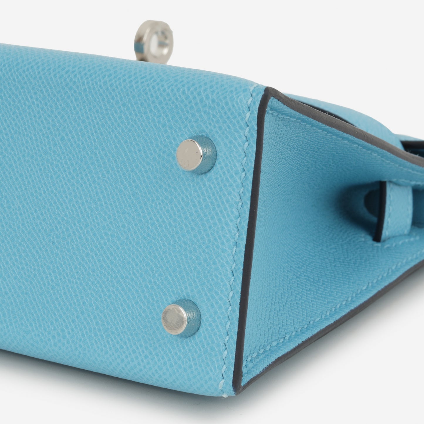 Hermès Mini Kelly - Bleu Du Nord Madame | Palladium Hardware