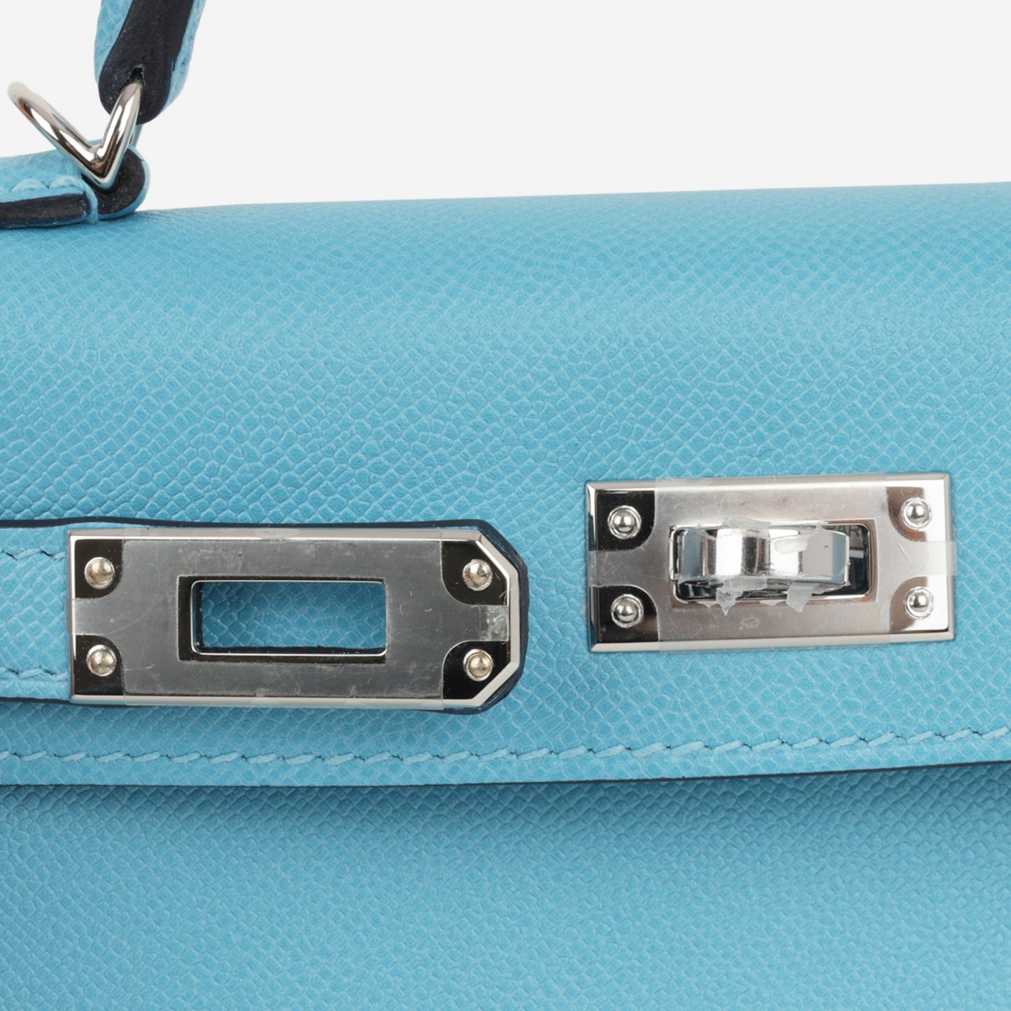 Hermès Mini Kelly - Bleu Du Nord Madame | Palladium Hardware