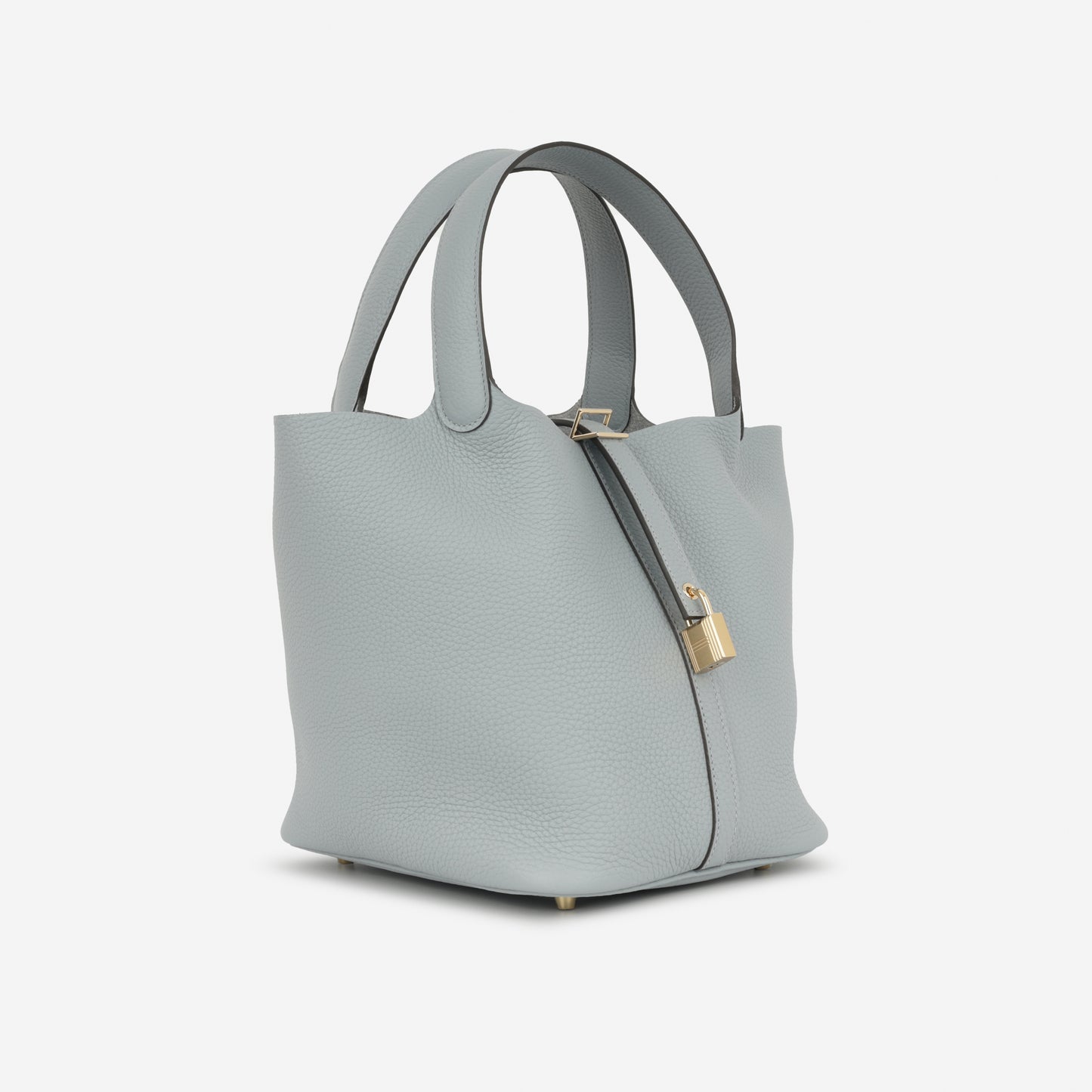 Hermès Picotin 22 - Gris Pantin Clemence | Permabrass Hardware