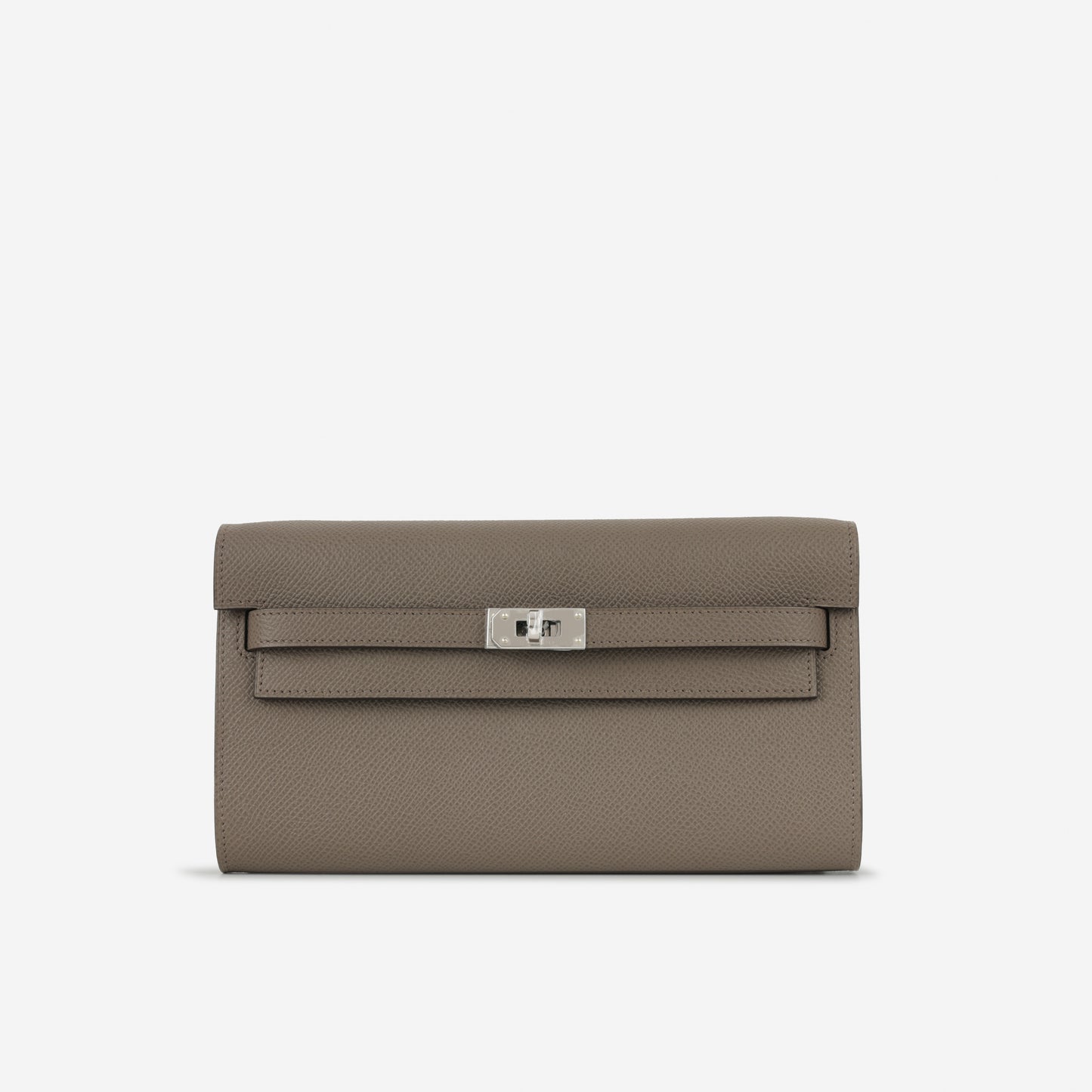 Hermès Kelly To Go Wallet - Gris Etain Epsom | Palladium Hardware