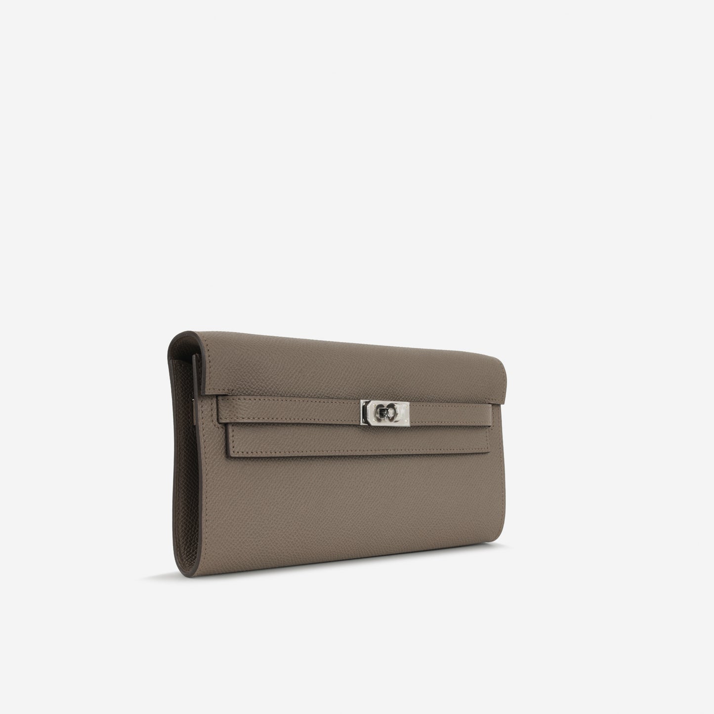 Hermès Kelly To Go Wallet - Gris Etain Epsom | Palladium Hardware